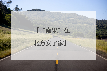 “南果”在北方安了家