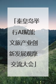 秦皇岛举行AI赋能文旅产业创新发展观摩交流大会