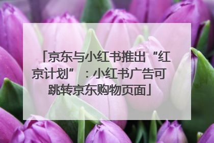 京东与小红书推出“红京计划”：小红书广告可跳转京东购物页面