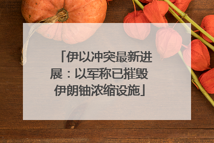 伊以冲突最新进展：以军称已摧毁伊朗铀浓缩设施