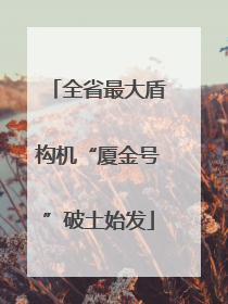 全省最大盾构机“厦金号”破土始发