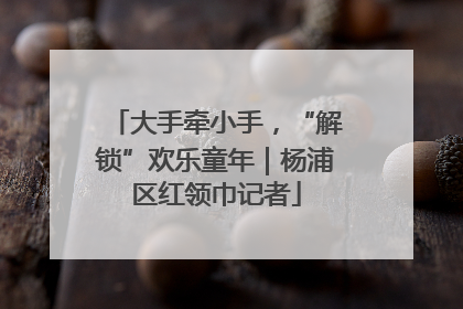 大手牵小手，“解锁”欢乐童年｜杨浦区红领巾记者
