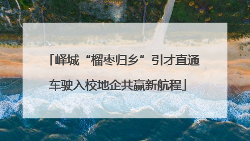 峄城“榴枣归乡”引才直通车驶入校地企共赢新航程