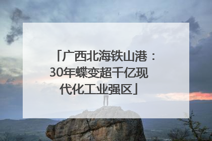 广西北海铁山港：30年蝶变超千亿现代化工业强区
