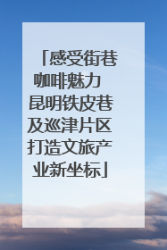 感受街巷咖啡魅力 昆明铁皮巷及巡津片区打造文旅产业新坐标