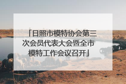 日照市模特协会第三次会员代表大会暨全市模特工作会议召开