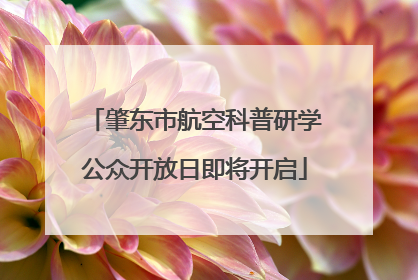 肇东市航空科普研学公众开放日即将开启