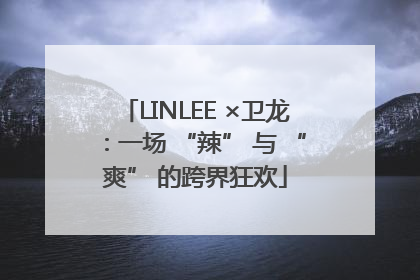 LINLEE ×卫龙：一场 “辣” 与 “爽” 的跨界狂欢